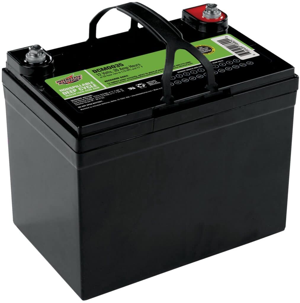 Interstate Batteries AGM DCM0035 Deep-Cycle Battery