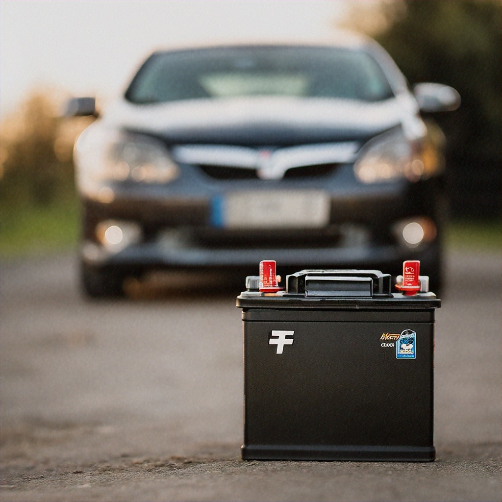 Car Battery Dark Colour Photo