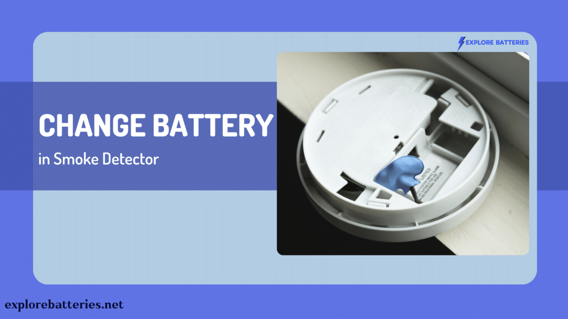 Change battery in Smoke Battery