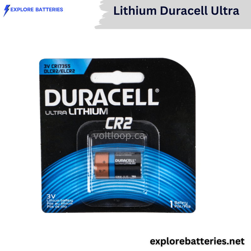 Lithium Duracell Ultra 