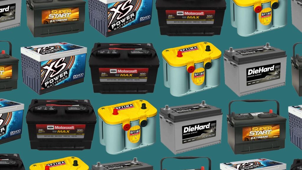 different brands of vehicle batteries