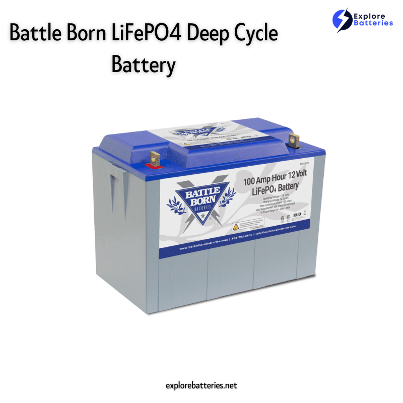 Battle Born LiFePO Deep Cycle Battery