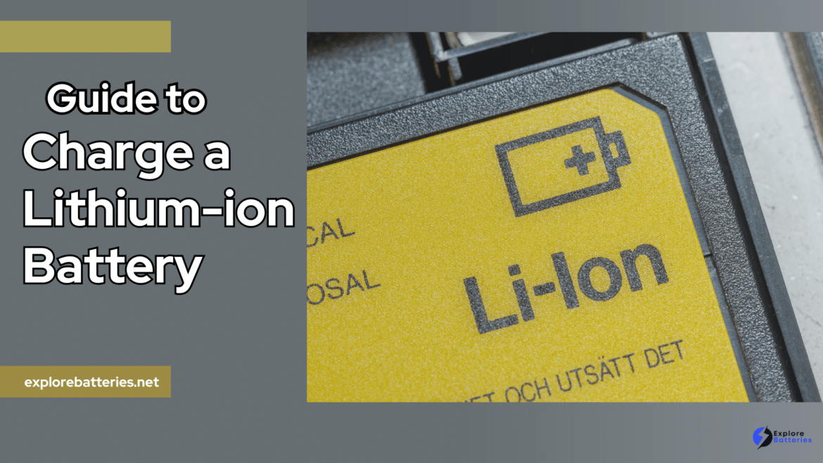 Charge a Lithium ion Battery
