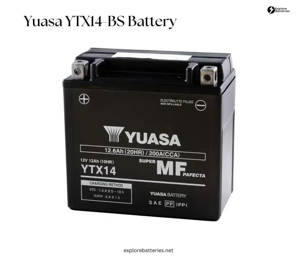 Yuasa YTX BS Battery