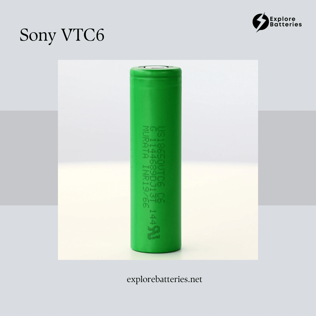 Sony VTC battery isolated on a light background