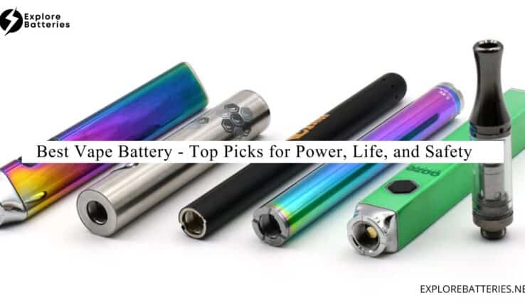 Best Vape Battery – Top Picks for Power, Life, and Safety