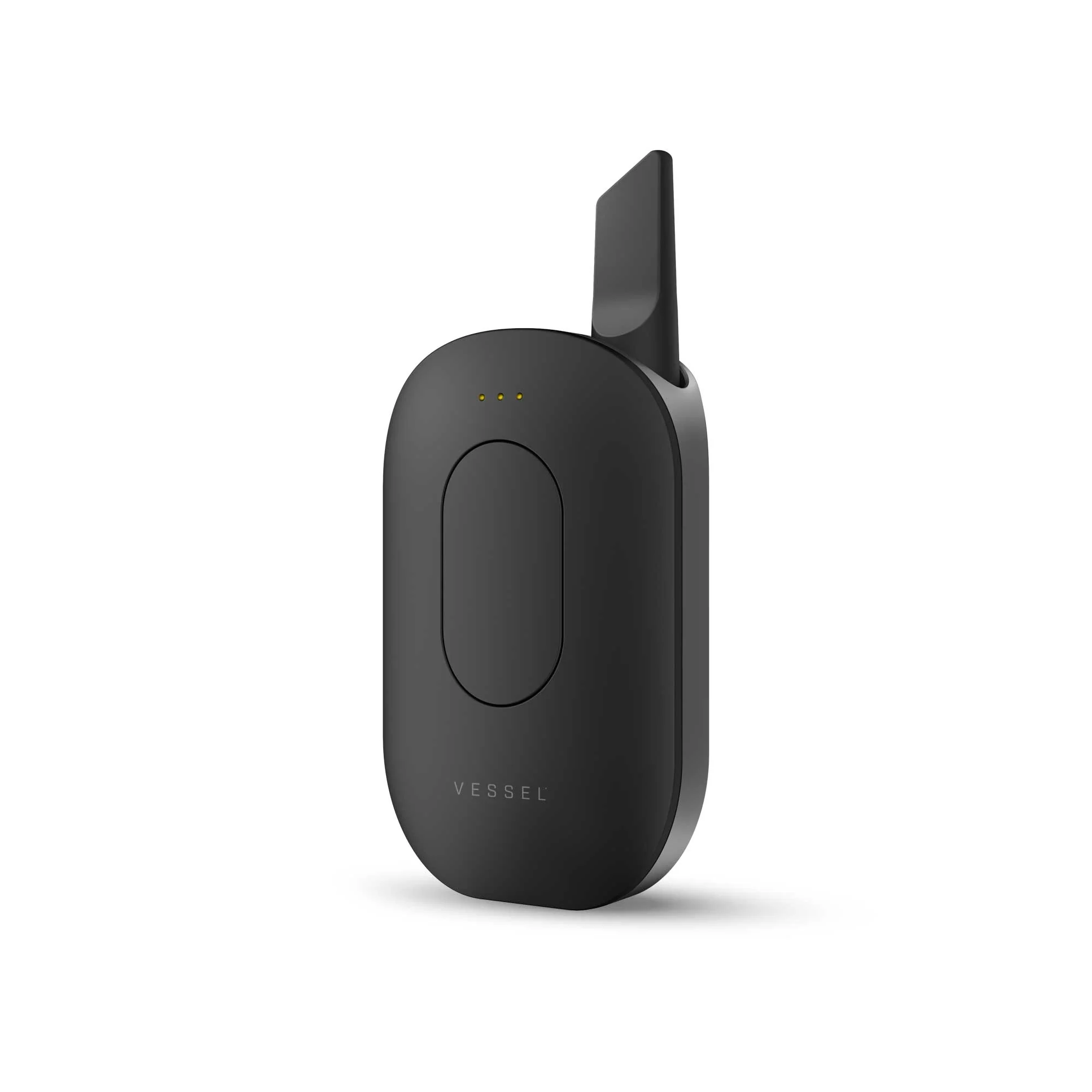 Black and Gunmetal Thread Vape Battery by Vessel